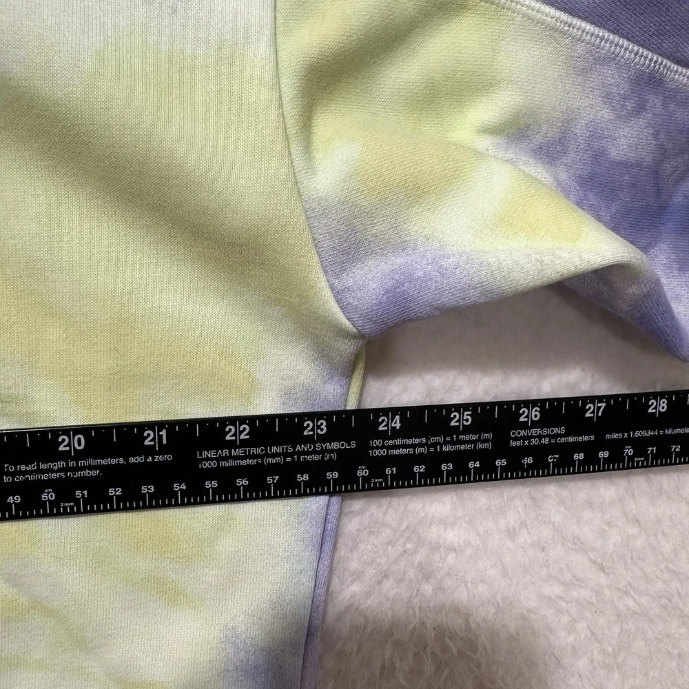 Nike Dri-FIT Get Fit Hoodie Womens Multicolor Pulse Tie-Dye  Cropped Size‎ M
